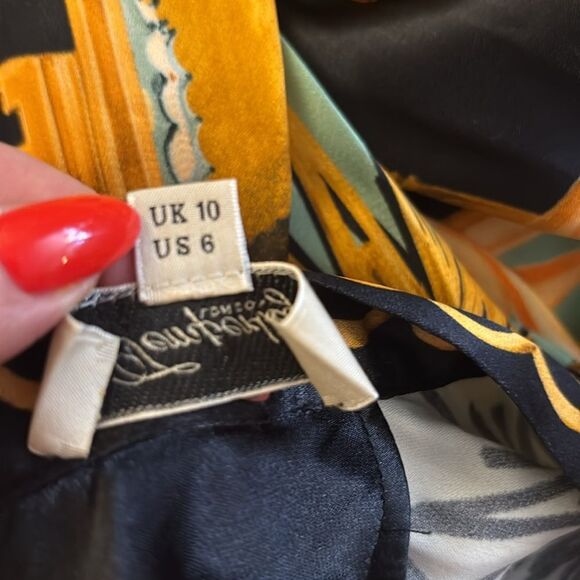 Temperley London 100% viscose Elegant Floral Maxi Dress, US6 - Picture 12 of 12